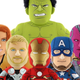Illustration for article titled All It Takes Is A Nose To Make These Avengers Plushes Hilariously Weird
